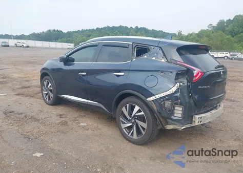 2017 Nissan Murano Platinum z USA, uszkodzony, nr VIN 5N1AZ2MG1HN137438